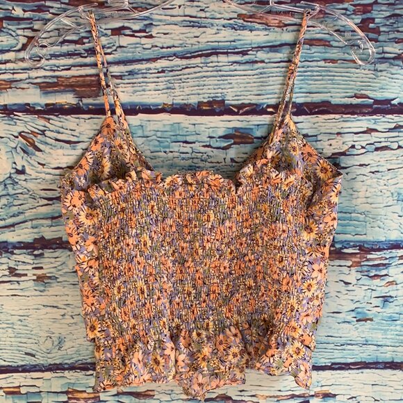 Active USA Floral Tank Top (see note in description) - Picture 5 of 6